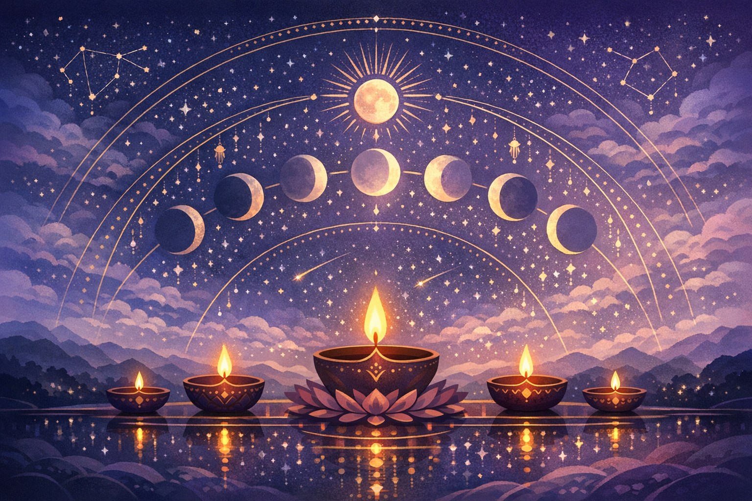 Diwali Through History: Panchang Patterns and Astronomical Consistency