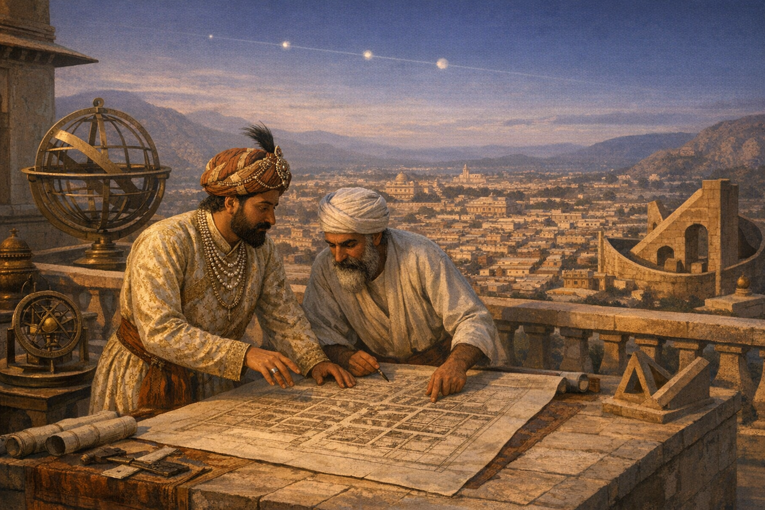 Founding of Jaipur: Astrological Planning and Vastu Principles