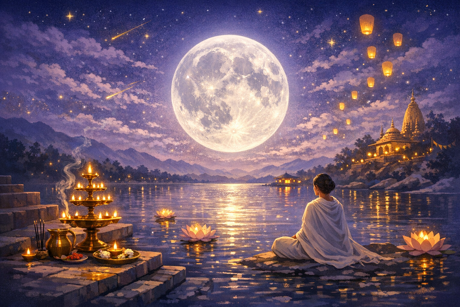 Purnima (Full Moon): Spiritual Importance and Celebrations